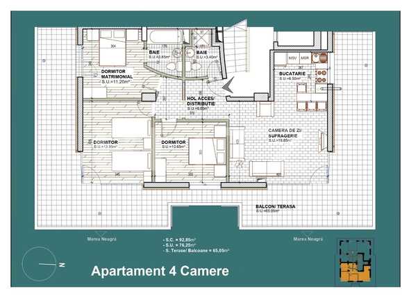 Apartament de vânzare 4 camere Est - 67744AV | BLITZ București | Poza5