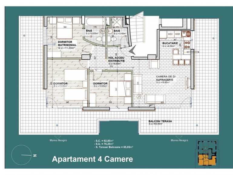 Apartament de vânzare 4 camere Est - 67744AV | BLITZ București | Poza1