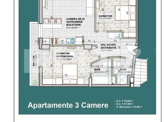 Apartament de vânzare 3 camere Est - 67902AV | BLITZ București | Poza5