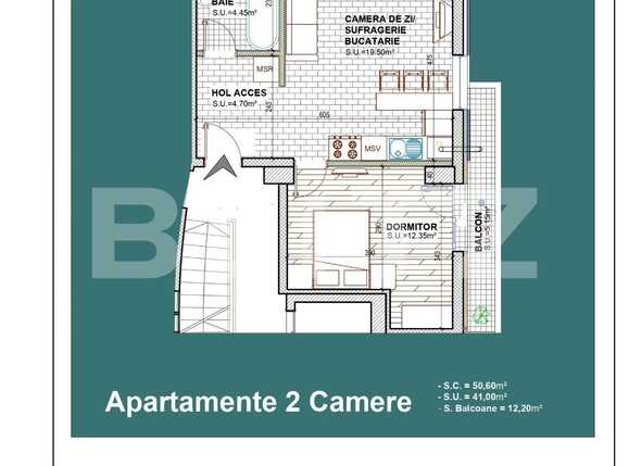 Apartament de vânzare 2 camere Est - 67907AV | BLITZ București | Poza5