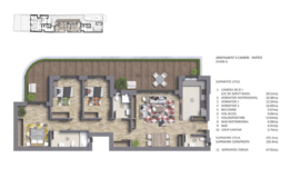 Apartament 4 camere, 105 mp, terasa, zona Polona