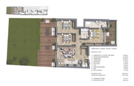 Apartament 4 camere, 106 mp, curte, terasa, zona Polona