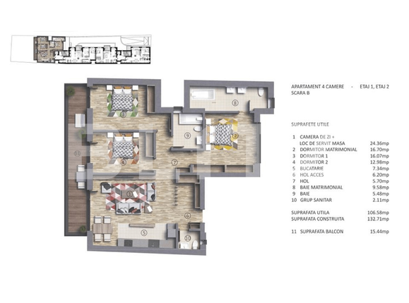 Apartament de vânzare 4 camere Stefan cel Mare - 68327AV | BLITZ București | Poza1