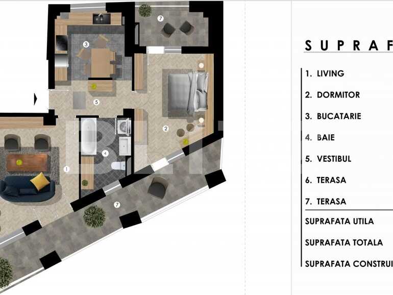 Apartament de vânzare 2 camere Central - 68331AV | BLITZ București | Poza1