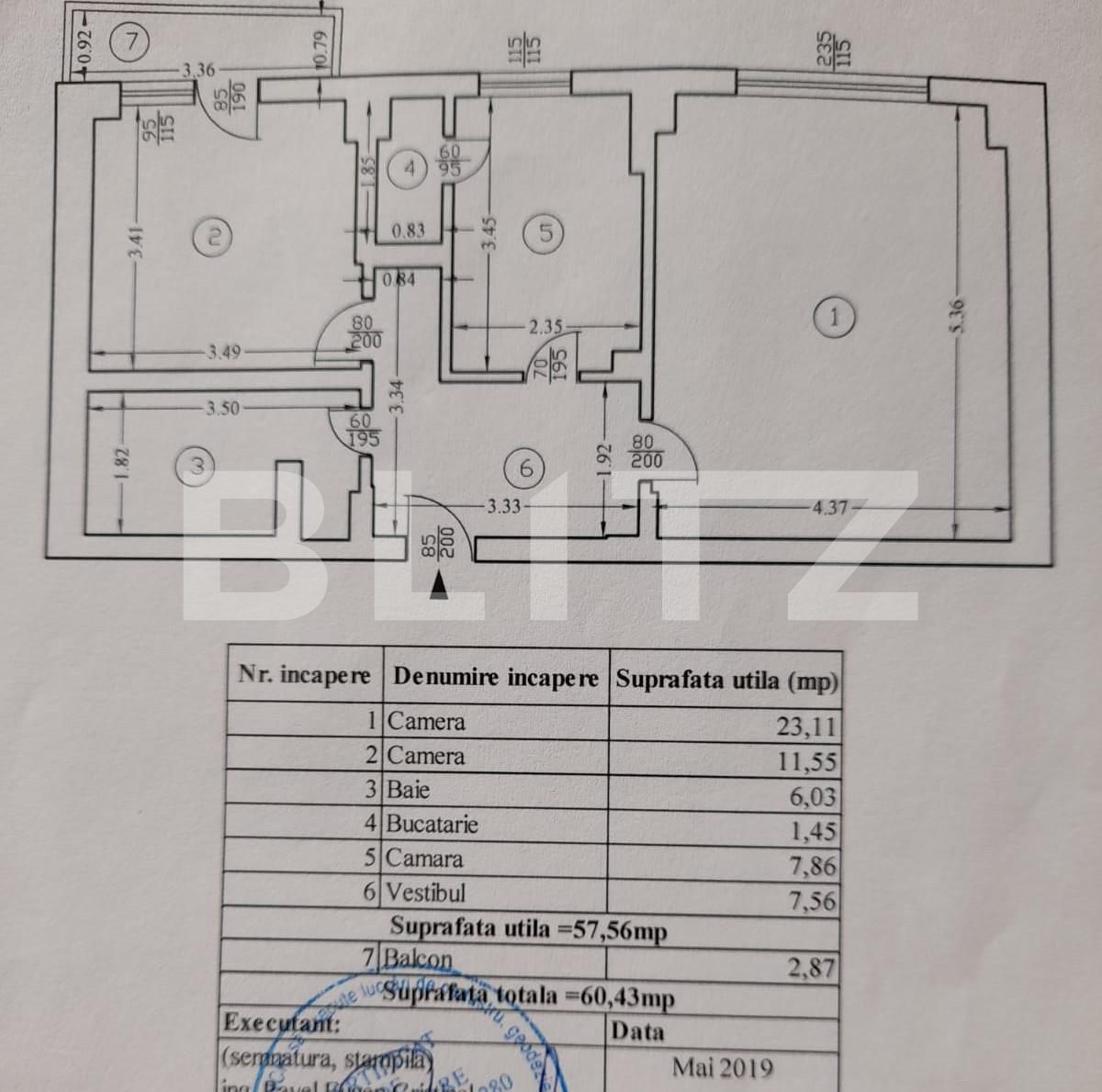 Apartament de vânzare 2 camere Unirii - 68459AV | BLITZ București | Poza1