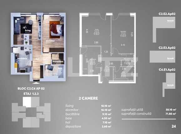 Apartament de vânzare 2 camere Berceni - 68549AV | BLITZ București | Poza2