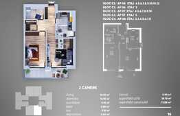 Apartament 2 camere, balcon, 69 mp, metrou Aparatorii Patriei