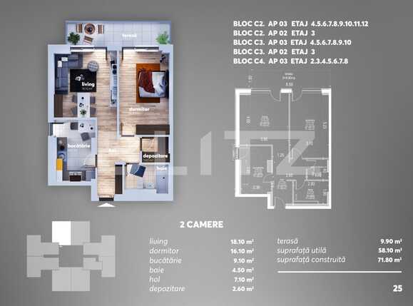 Apartament de vânzare 2 camere Berceni - 68552AV | BLITZ București | Poza4