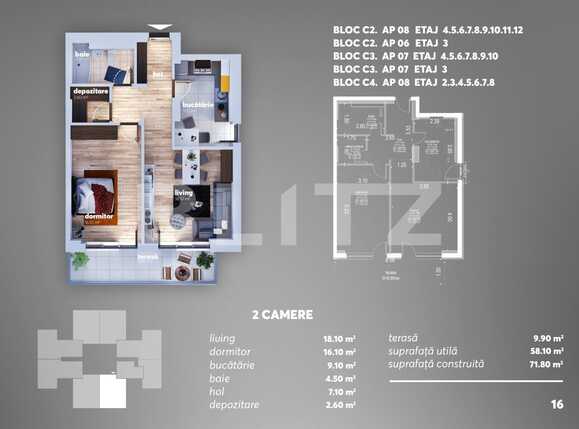 Apartament de vânzare 2 camere Berceni - 68552AV | BLITZ București | Poza3