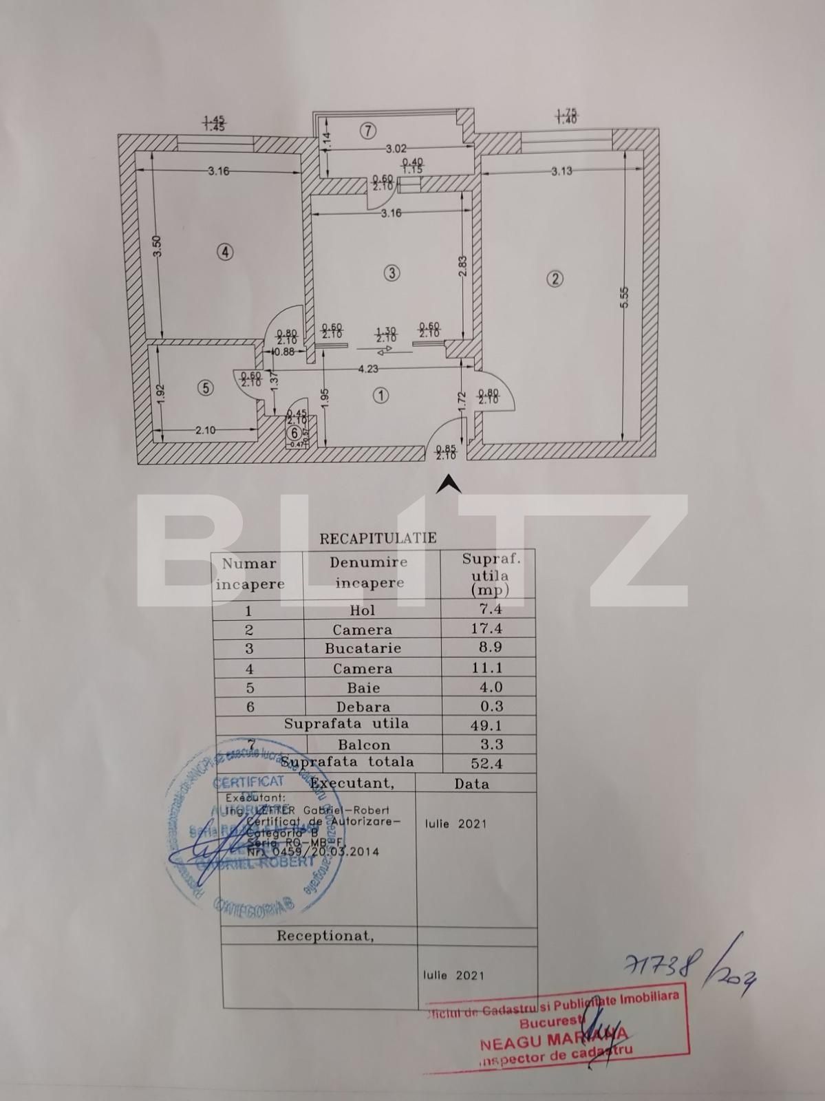 Apartament de vânzare 2 camere Crangasi - 68730AV | BLITZ București | Poza12