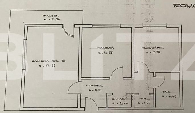 Apartament de 2 camere decomandat, 52 mp, Calea Dorobanților