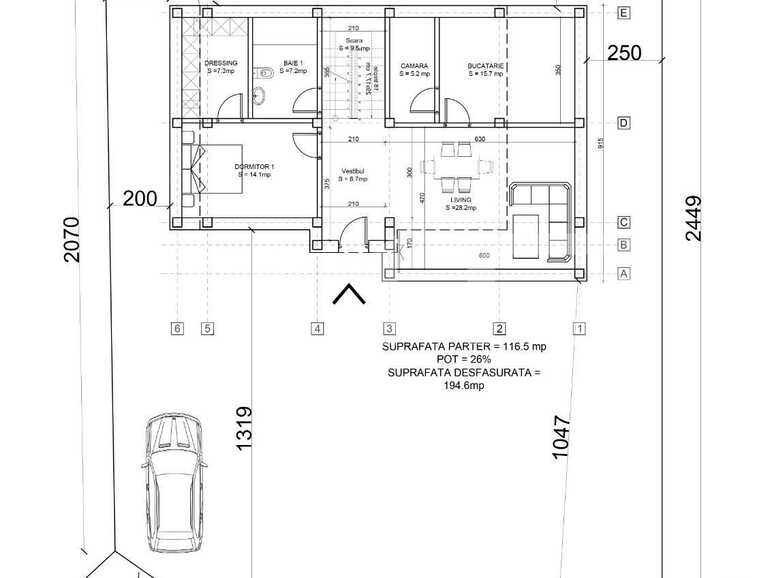 Casa de vânzare 4 camere Est - 68995CV | BLITZ București | Poza1