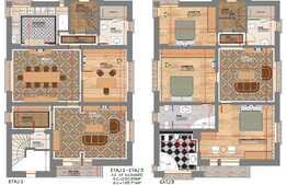 Duplex/Penthouse, 7 camere, 200 mp, Ultracentral, dotari ULTRALUX! 