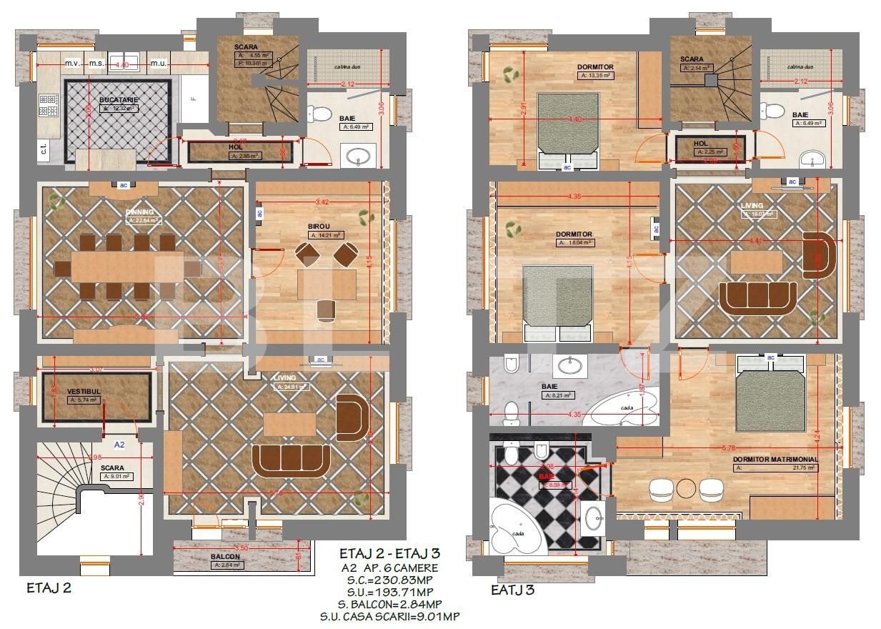 Apartament de vânzare 4+ camere Unirii - 69565AV | BLITZ București | Poza2