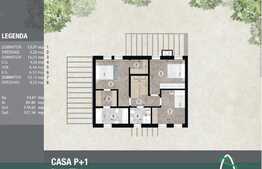 Casa de vanzare in Pipera, 140 mp utili, terasa de 16.65 mp si loc de parcare