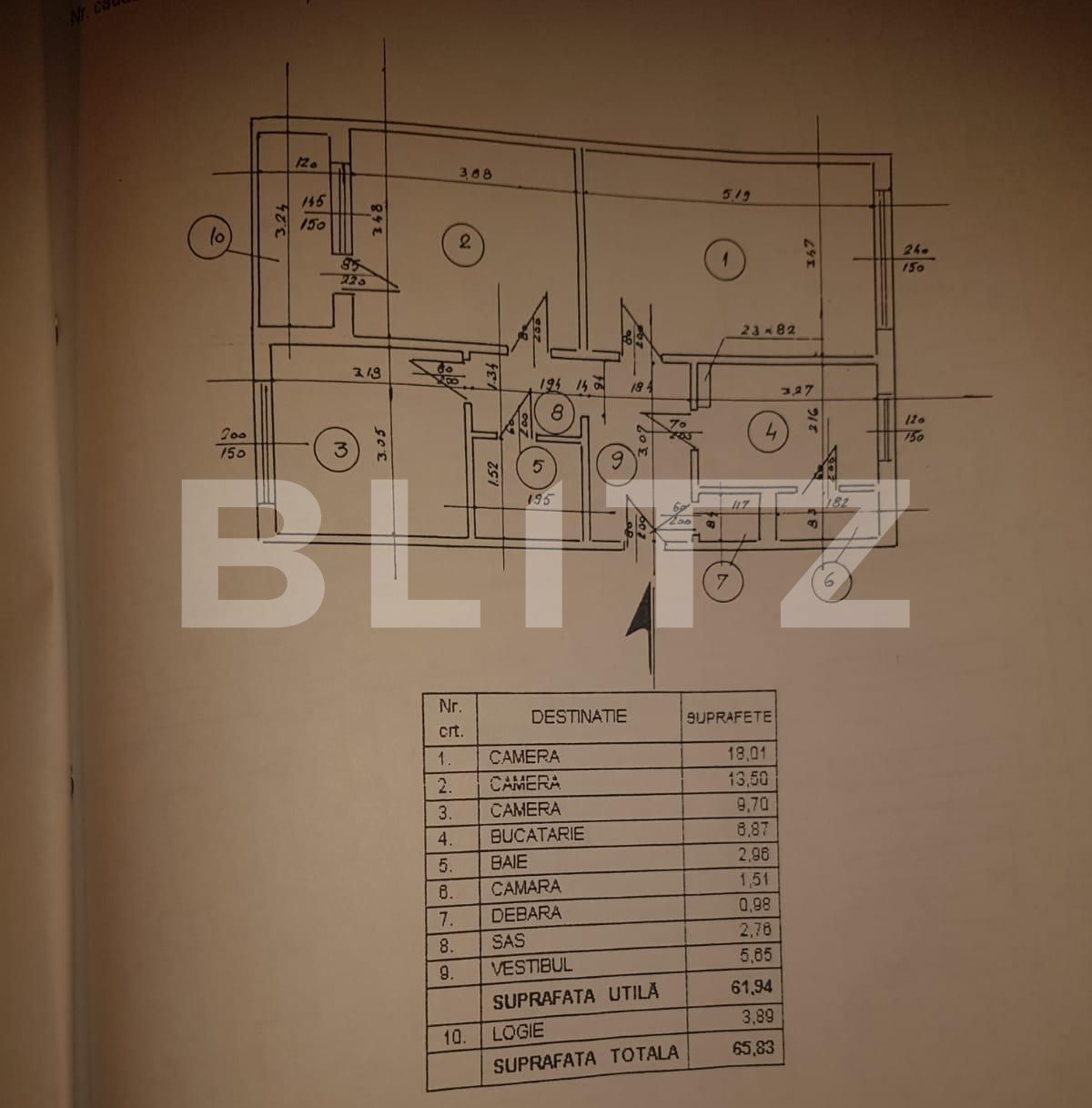 Apartament de vânzare 3 camere Drumul Taberei - 69797AV | BLITZ București | Poza1