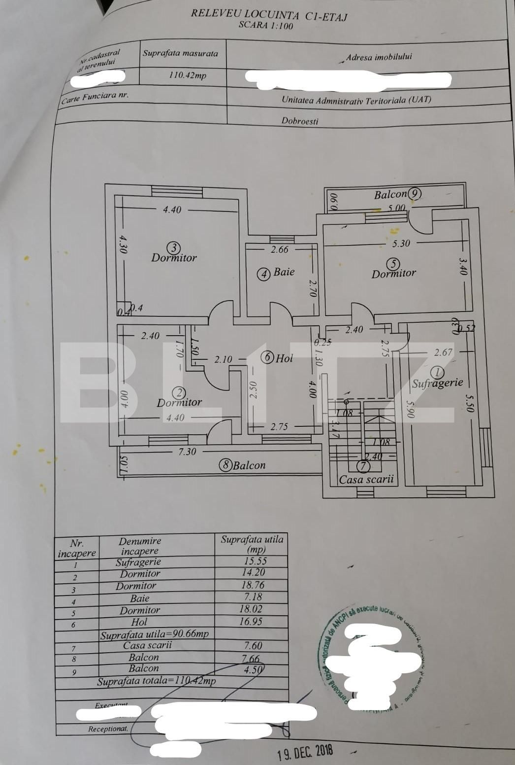 Vila de lux, 464 mp utili, zona selecta Dobroesti