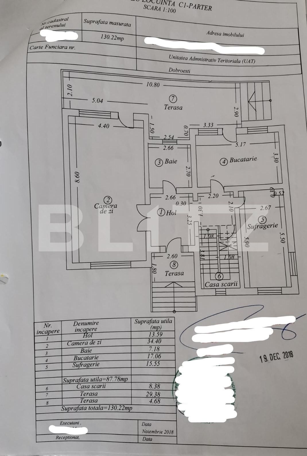 Vila de lux, 464 mp utili, zona selecta Dobroesti