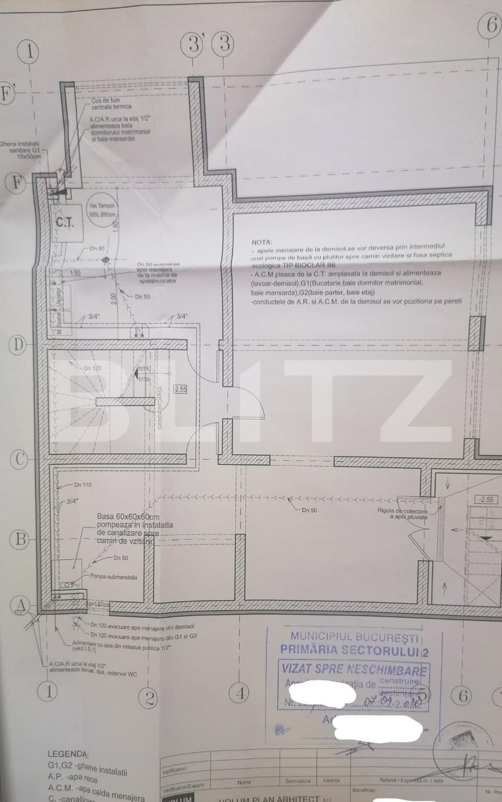 Vila de 500 mp utili, ideal investitie, in Colentina!
