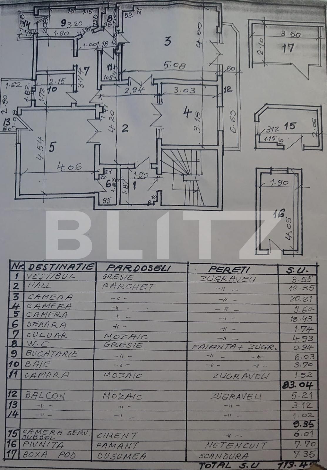 Apartament de vânzare 3 camere Unirii - 70006AV | BLITZ București | Poza1