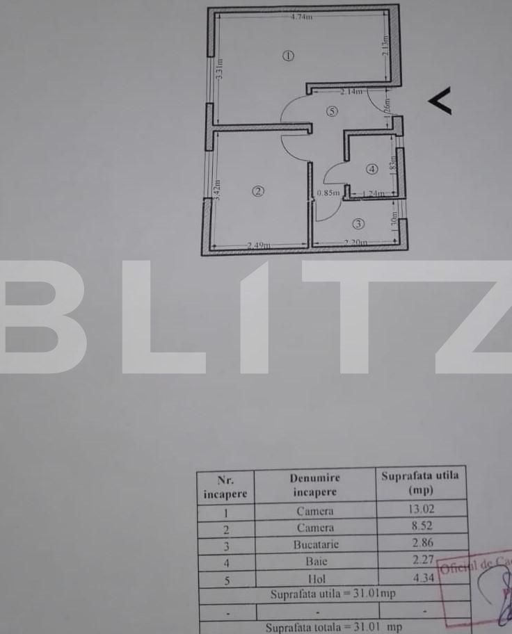 Apartament de vânzare 2 camere Militari - 70288AV | BLITZ București | Poza1