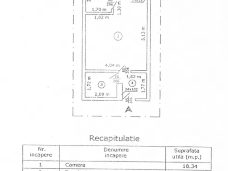 Garsonieră de vânzare Iancului - 70413AV | BLITZ București | Poza1