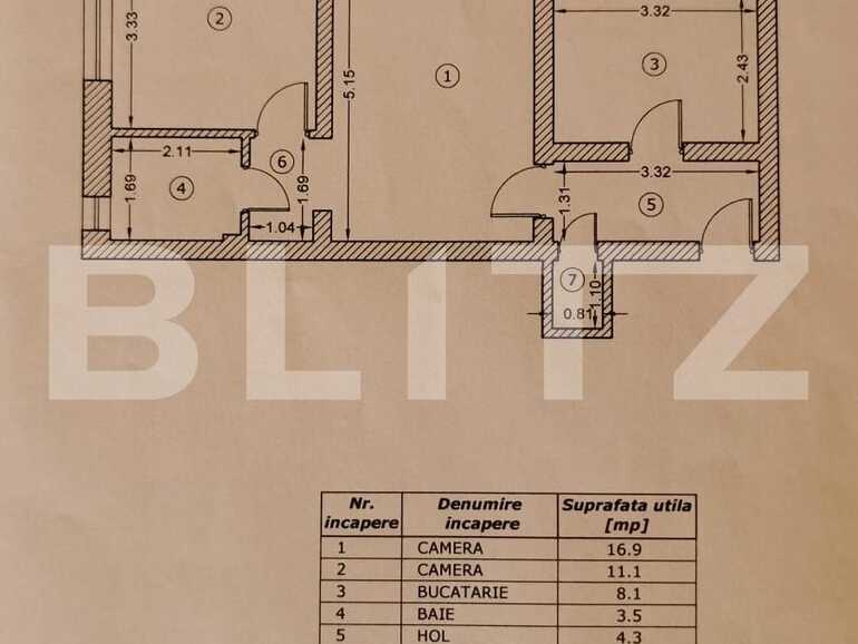 Apartament de vânzare 2 camere Cotroceni - 70436AV | BLITZ București | Poza1