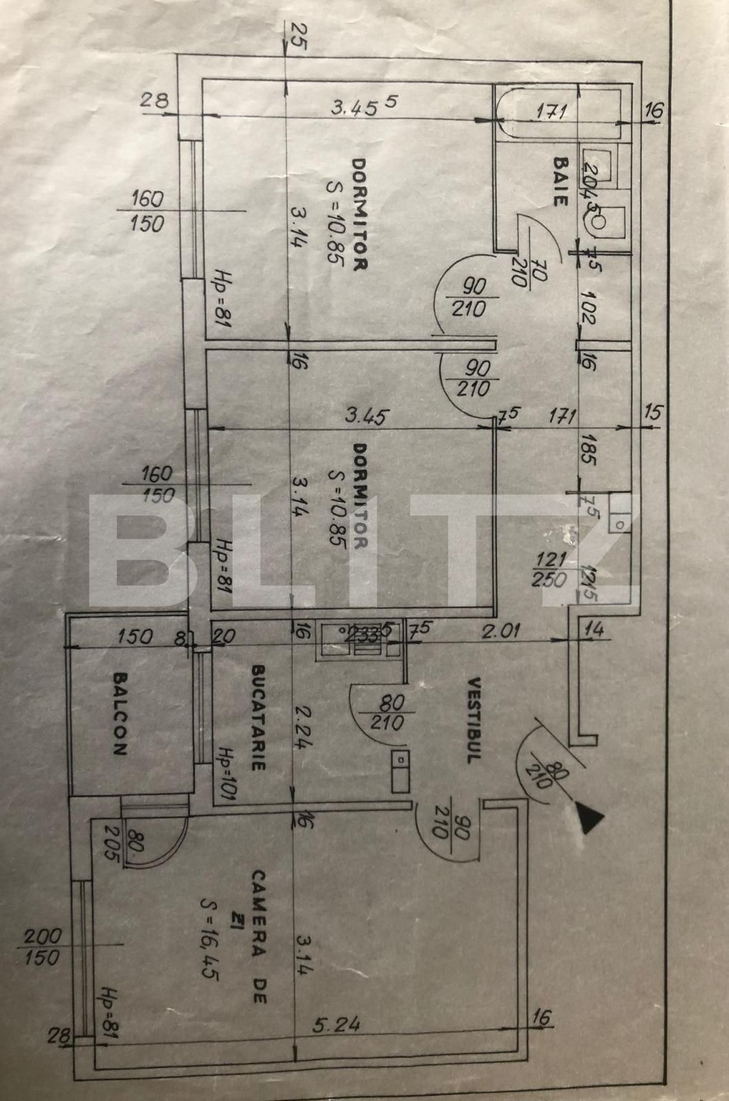 Apartament de vânzare 3 camere Titan - 70519AV | BLITZ București | Poza1