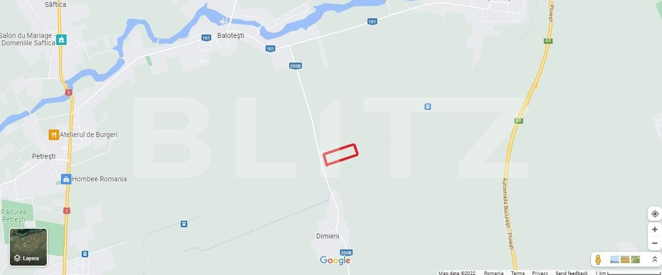 Teren de vânzare Balotesti - 70662TV | BLITZ București | Poza2