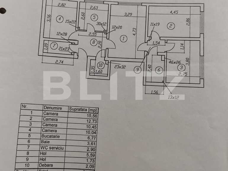 Apartament de vânzare 4 camere Vatra Luminoasa - 70710AV | BLITZ București | Poza1