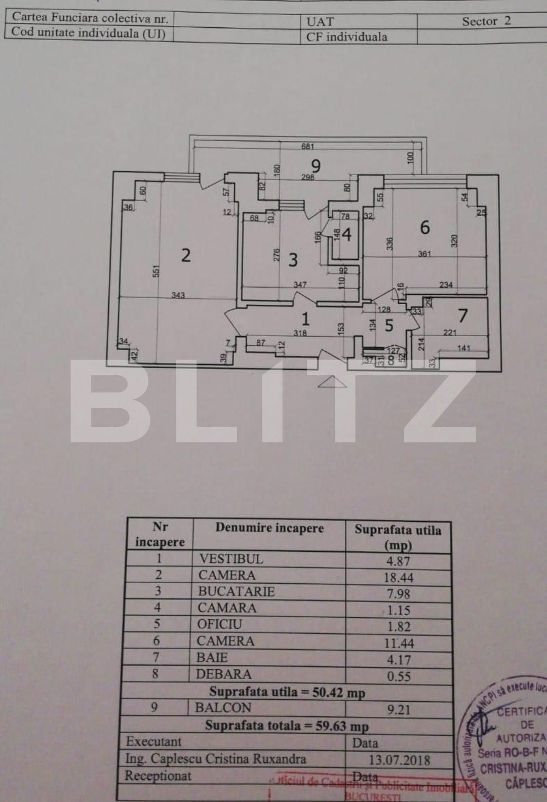 Apartament de vânzare 3 camere Stefan cel Mare - 70754AV | BLITZ București | Poza1