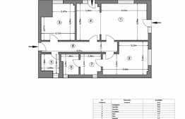 Apartament de 3 camere, 85 mp, curte 170 mp, zona Pipera