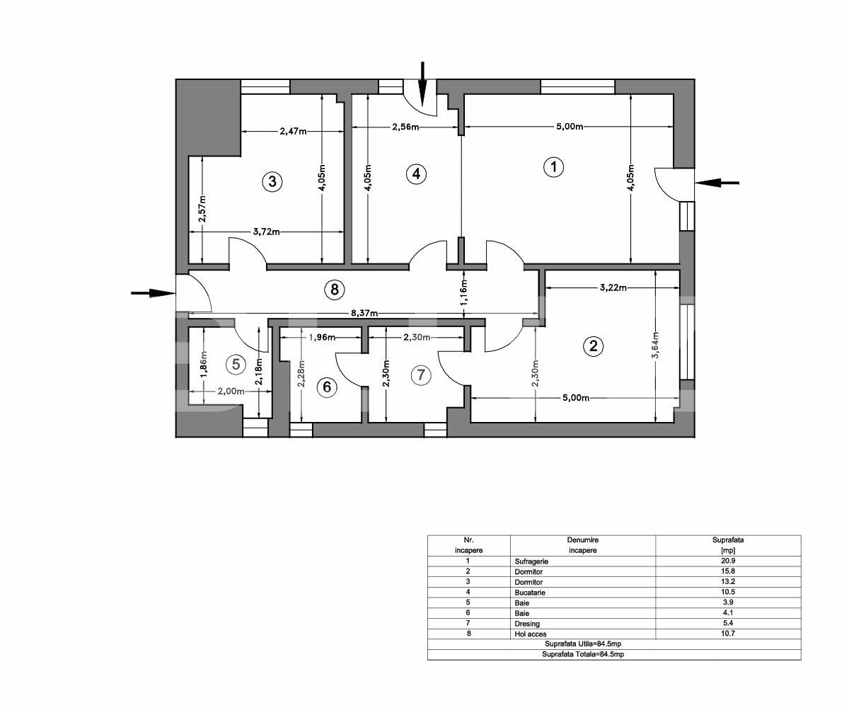 Apartament de vânzare 3 camere Pipera - 70810AV | BLITZ București | Poza6