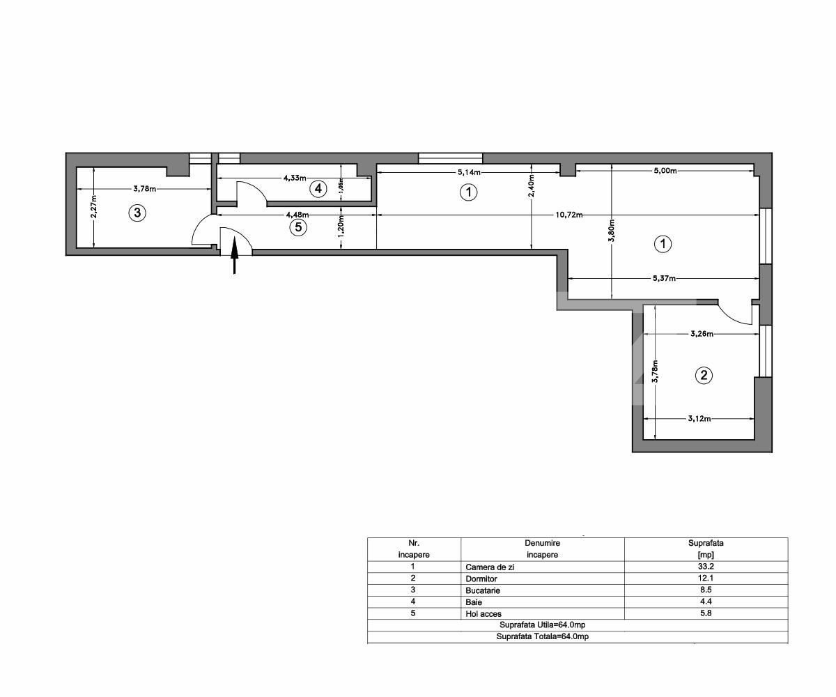 Apartament de vânzare 2 camere Pipera - 70814AV | BLITZ București | Poza5