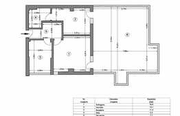 Apartament de 2 camere și terasă de 60mp, zona exclusivistă Pipera