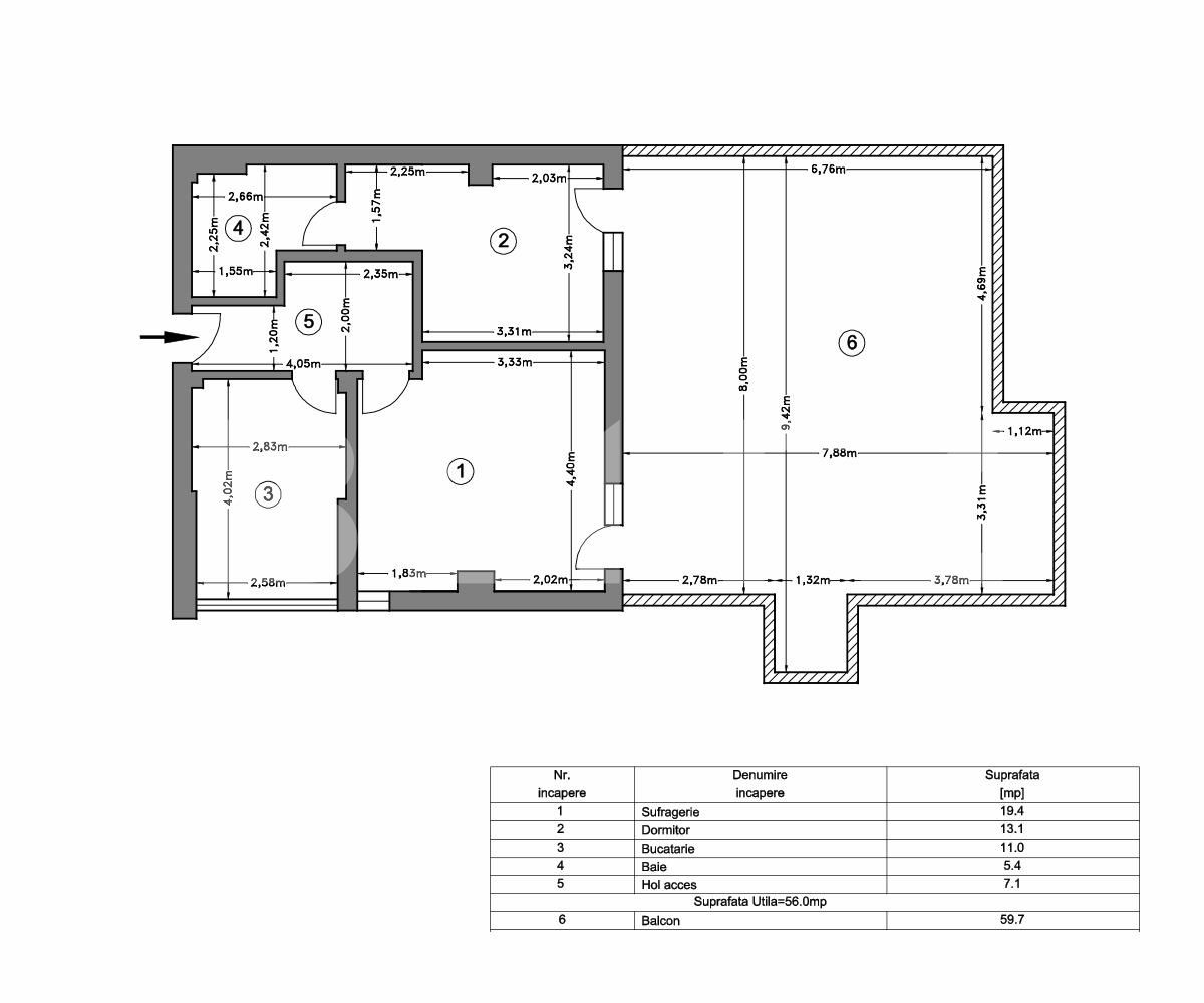 Apartament de vânzare 2 camere Pipera - 70825AV | BLITZ București | Poza9