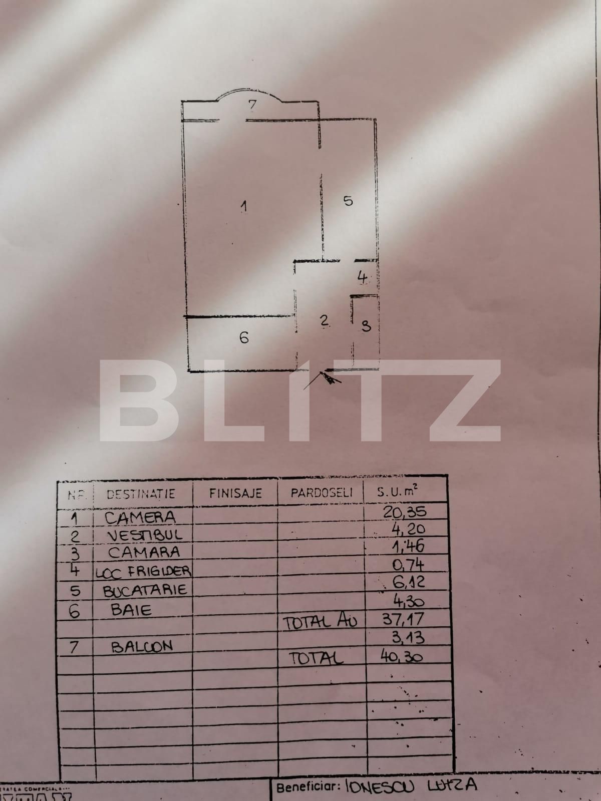 Garsonieră de vânzare Titan - 71220AV | BLITZ București | Poza1