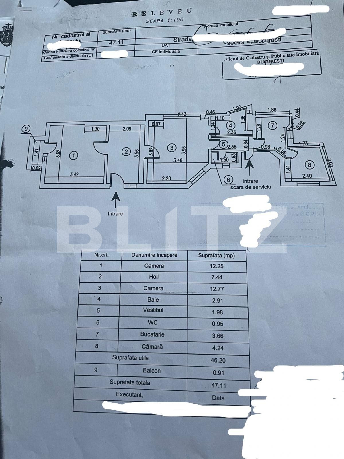 Apartament de vânzare 2 camere Parcul Carol - 71961AV | BLITZ București | Poza1