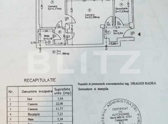 Apartament de vânzare 2 camere Ultracentral - 72138AV | BLITZ București | Poza11