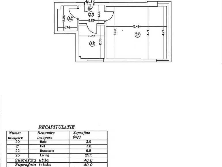 Garsonieră de vânzare Aviatiei - 72198AV | BLITZ București | Poza1
