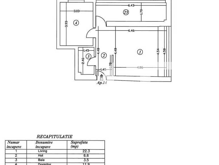 Apartament de vânzare 2 camere Aviatiei - 72200AV | BLITZ București | Poza1