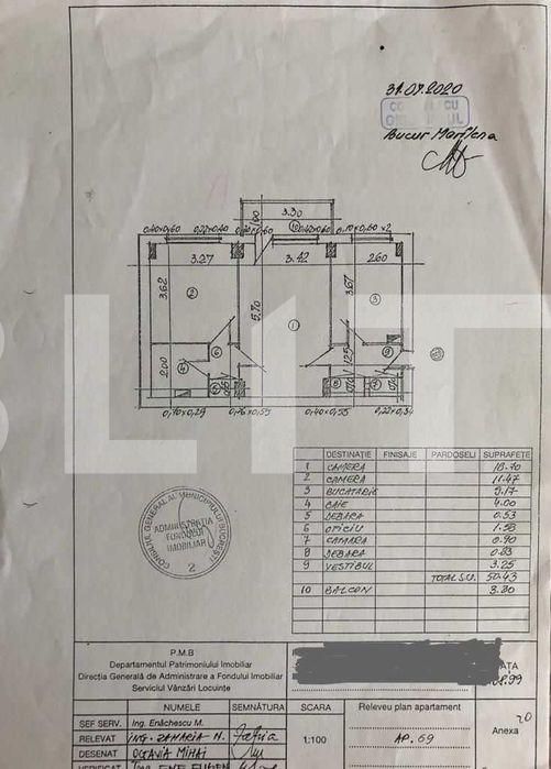 Apartament de vânzare 2 camere 13 Septembrie - 72354AV | BLITZ București | Poza1