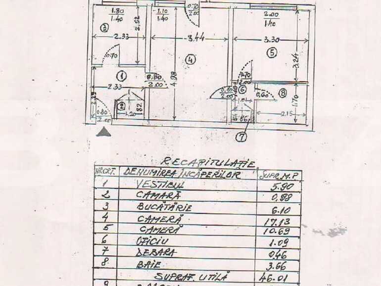 Apartament de vânzare 2 camere Gara de Nord - 72630AV | BLITZ București | Poza1