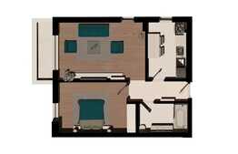 Apartament de 2 camere, 56 mp, zona Colentina, gata de mutat