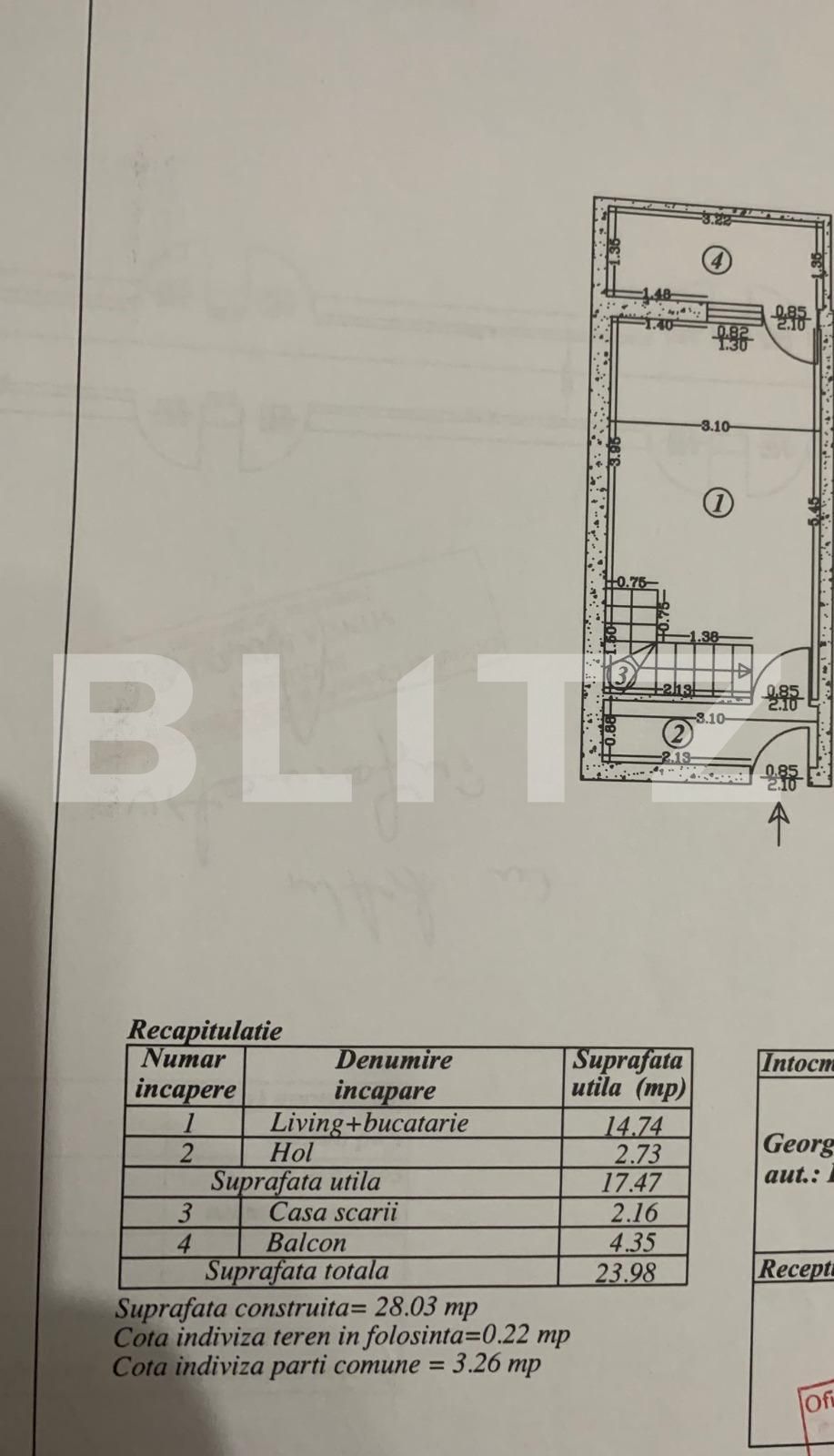 Apartament de vânzare 2 camere Titan - 72972AV | BLITZ București | Poza16