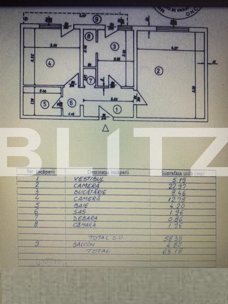 Apartament de vânzare 2 camere Central - 73099AV | BLITZ București | Poza13