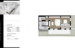 Apartament de 2 camere, 67 mp si curte 28,6 mp!