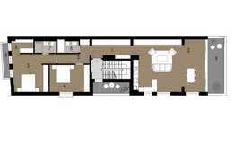 Apartament 3 camere,105 mp si terasa 14 mp!