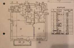 Apartament spatios de 2 camere, 77 mp, plus loc de parcare în zona Stefan cel Mare