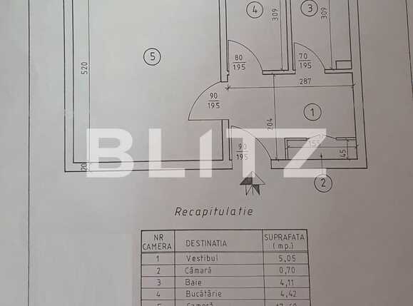 Garsonieră de vânzare Dristor - 73881AV | BLITZ București | Poza7